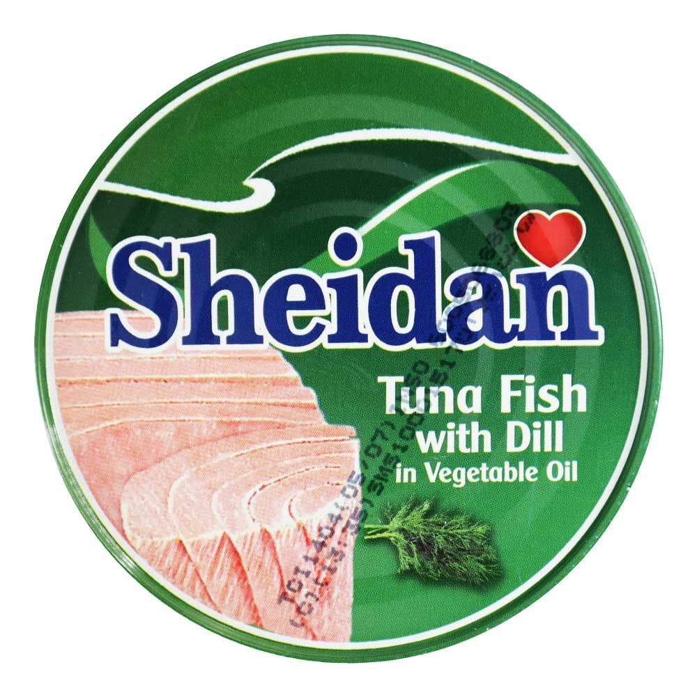 تن ماهی شویدی شیدان SHEIDAN وزن 180 گرم