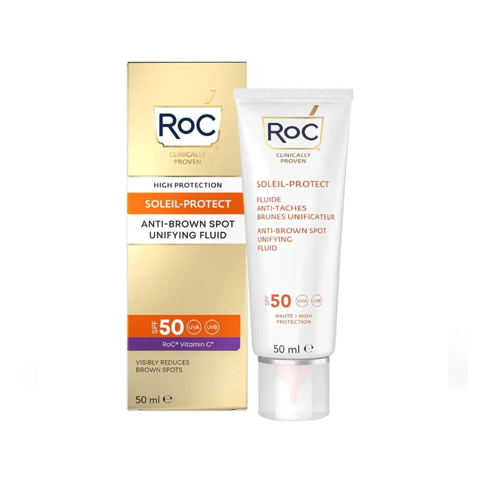 کرم ضد آفتاب و ضد چروک صورت RoC مدل SOLEIL PROTECT با SPF50 اصل فرانسه — تصویر ۱۱