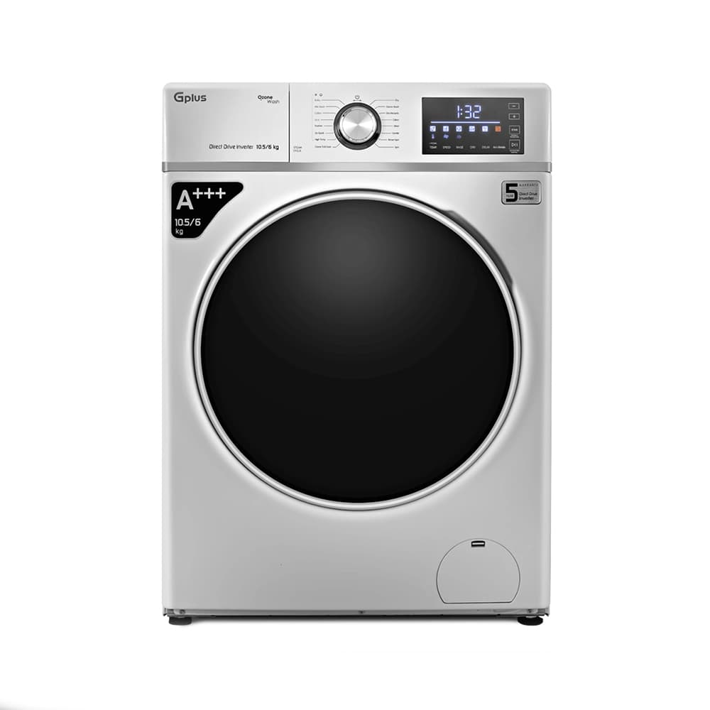 ماشین لباسشویی جی پلاس 10.5 کیلویی مدل GWM-MD109W