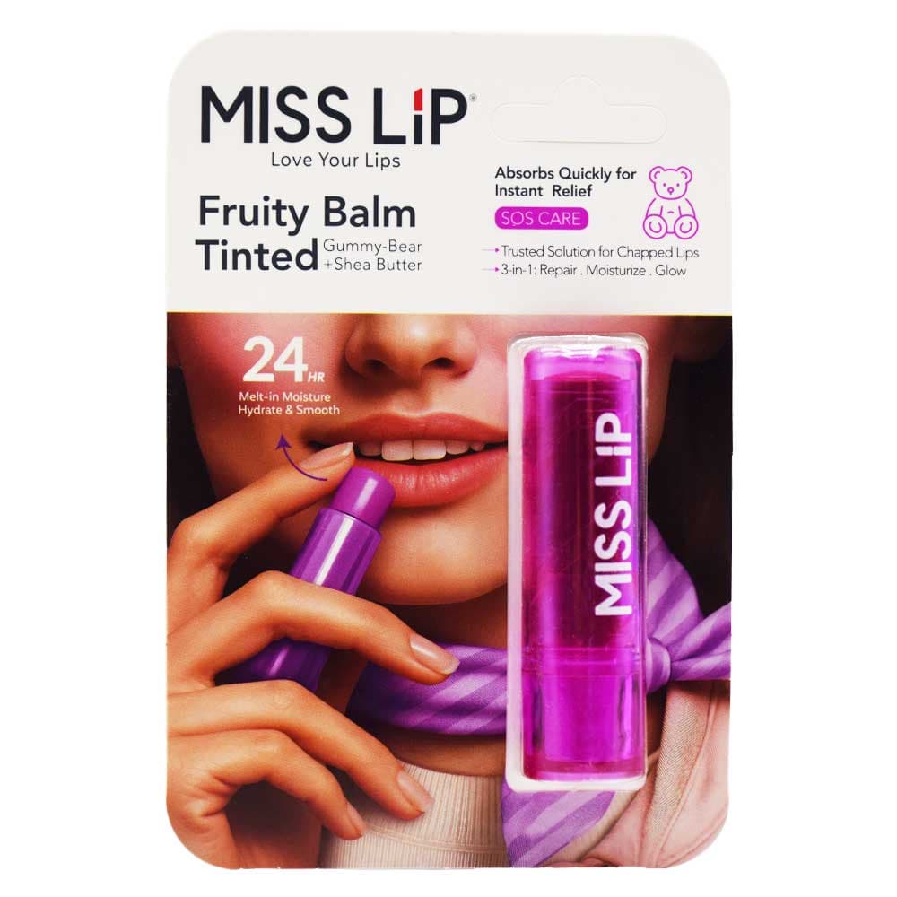 بالم لب میس لیپ MISS LIP با رایحه پاستیل خرسی وزن 4.8 گرم — تصویر ۳
