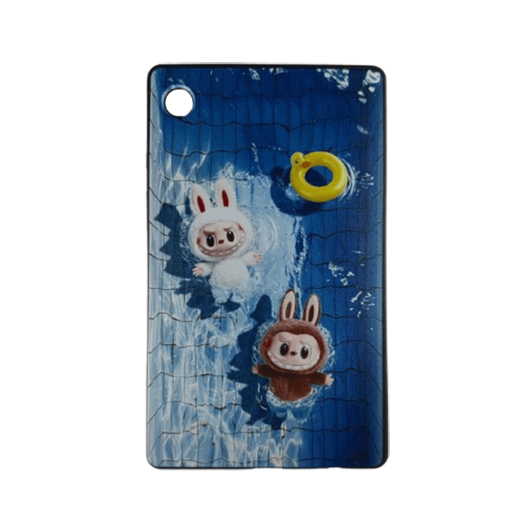 قاب ژله ای طرح دار تبلت سامسونگ A9 طرح لبوبو کد 004