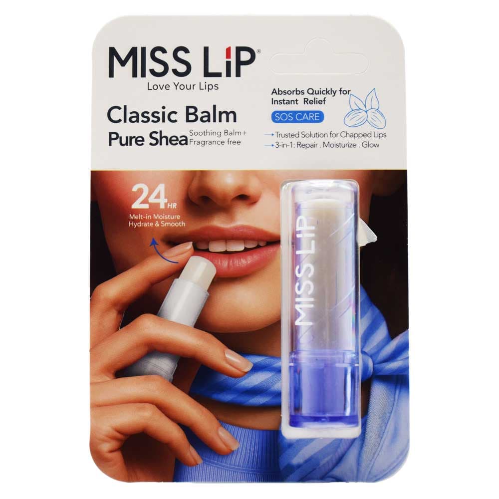 بالم لب میس لیپ MISS LIP مدل کلاسیک بدون رایحه وزن 4.8 گرم — تصویر ۲