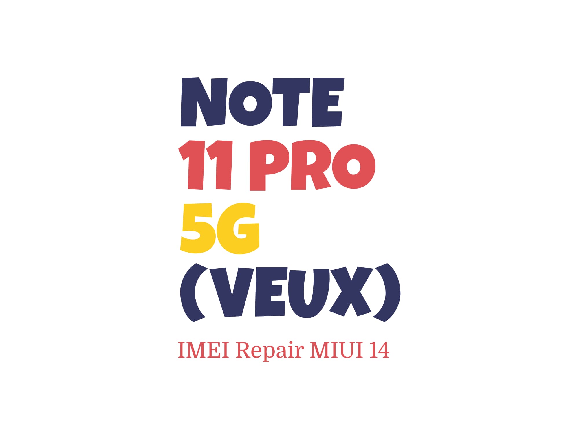 ترمیم سریال | Redmi Note 11 Pro 5G (veux) – MIUI 14 — تصویر ۲
