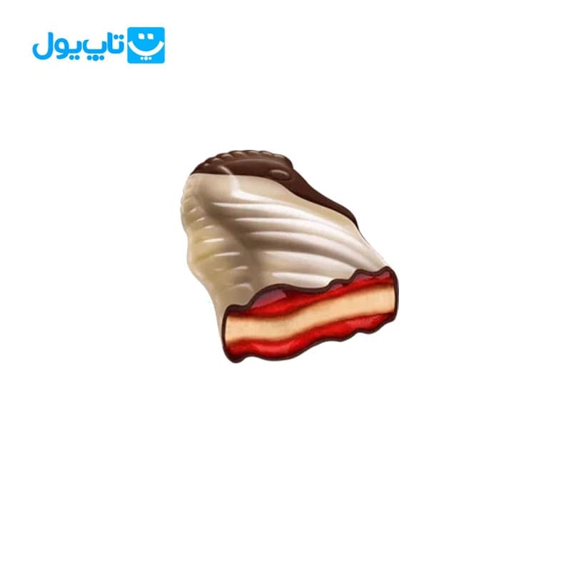 شکلات وبرو Vobro طرح frutti di mare مدل اسب دریایی طعم گیلاس و کاکائو، براونی و برولی — تصویر ۸