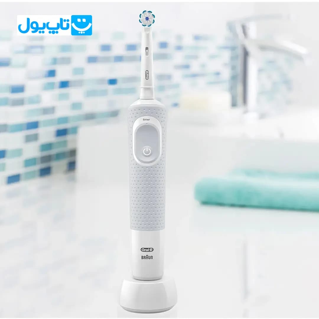 مسواک برقی اورال-بی Oral-B مدل Vitality 100 Sensi UltraThin جعبه ای اصل مجارستان — تصویر ۹