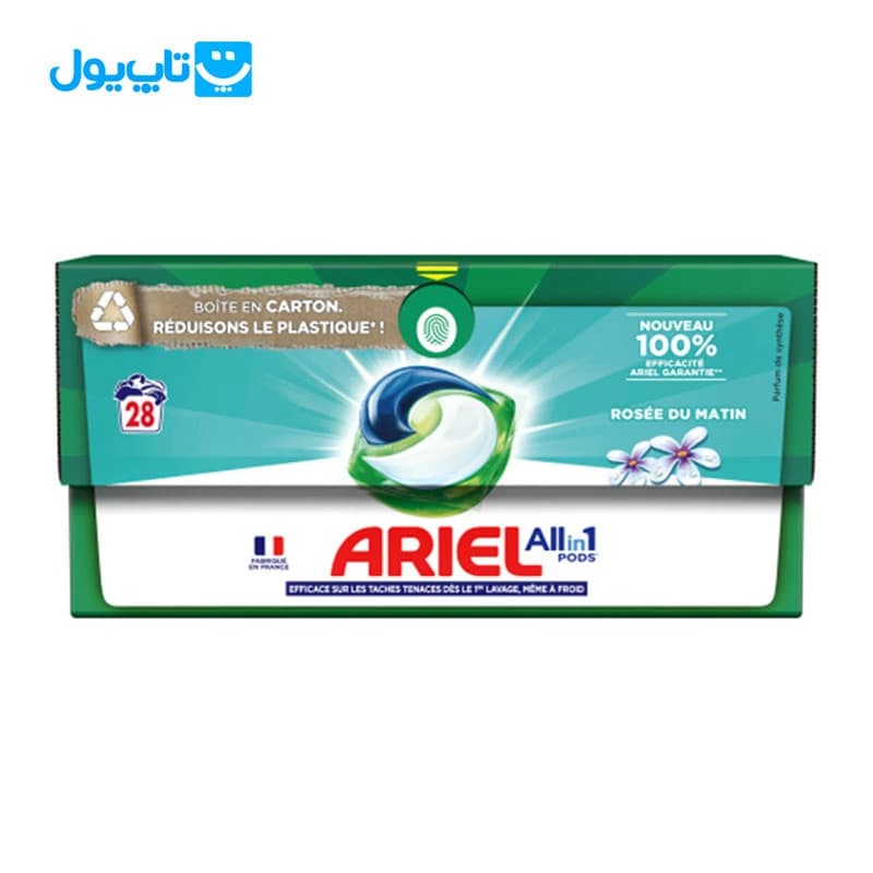 قرص ماشین لباسشویی آریل Ariel مدل All in 1 با رایحه شبنم صبحگاهی