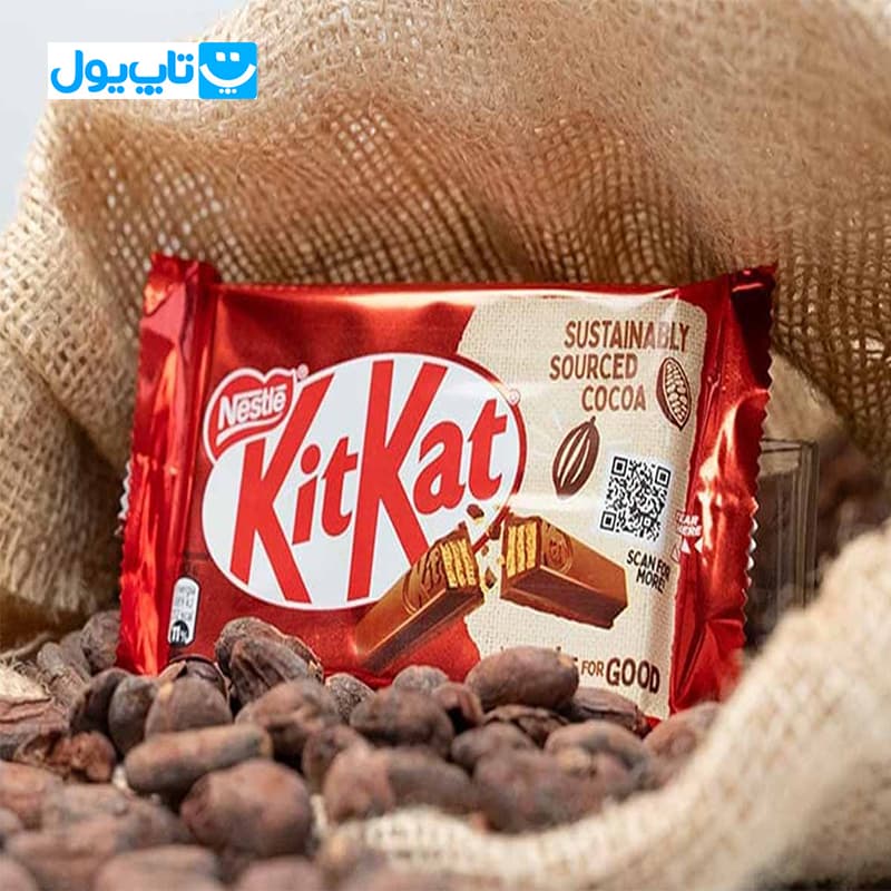 ویفر شکلاتی نستله Nestle مدل KitKat وزن 42 گرم — تصویر ۵