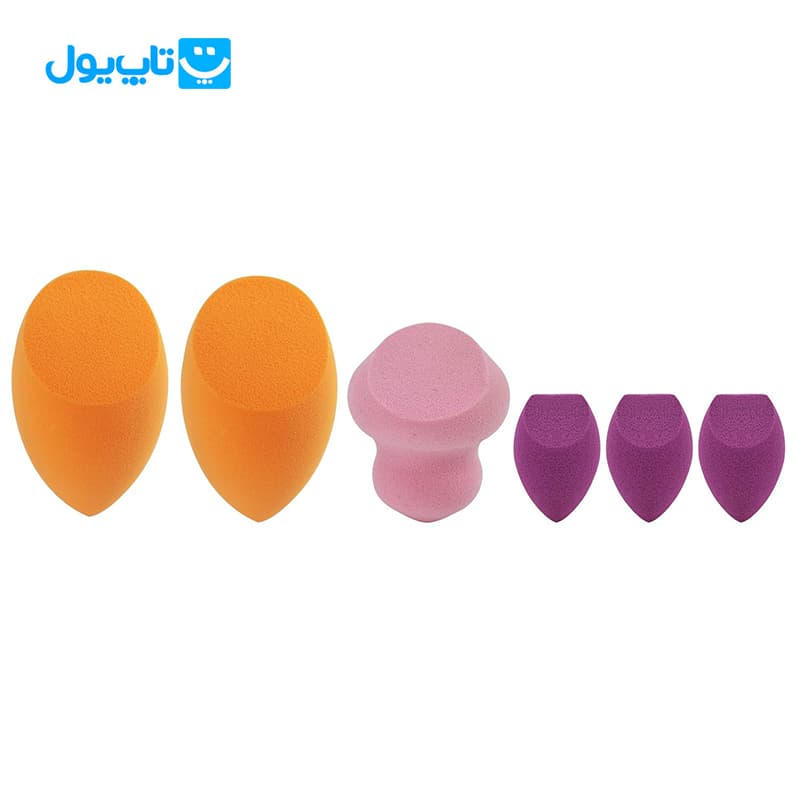 ست اسفنج آرایشی ریل تکنیک real techniques مدل miracle sponges بسته 6 عددی — تصویر ۹
