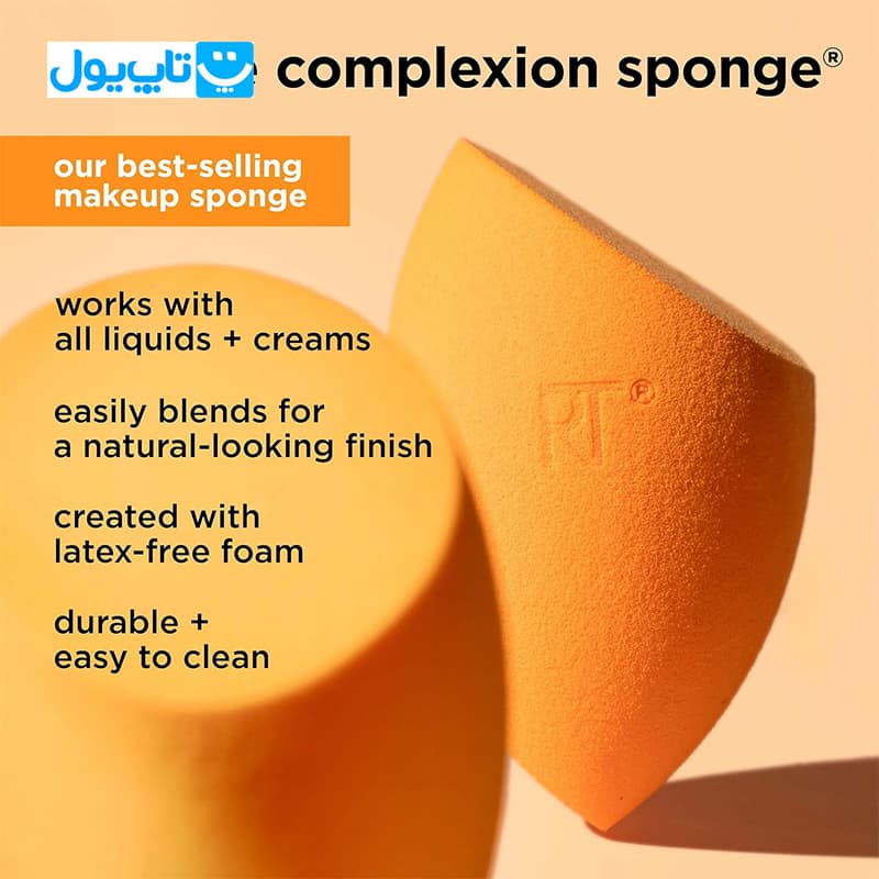 اسفنج آرایشی ریل تکنیک real techniques مدل miracle complexion بسته 4 عددی — تصویر ۶