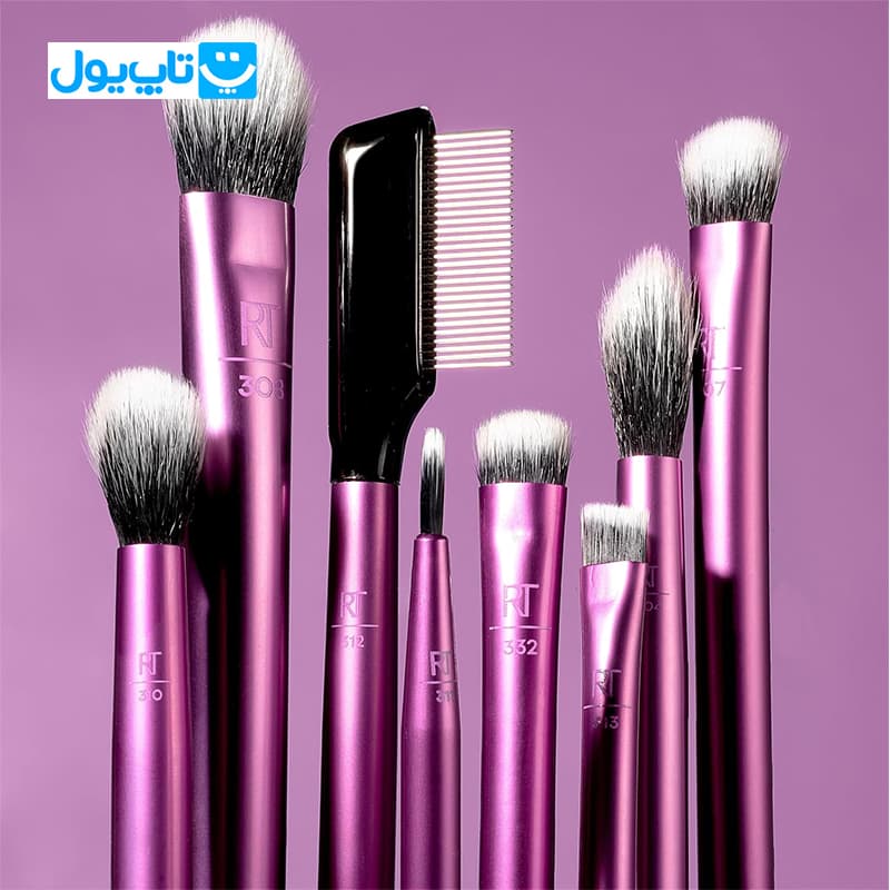 ست براش ریل تکنیک Real techniques مدل everyday eye essentials بسته 8 عددی — تصویر ۷