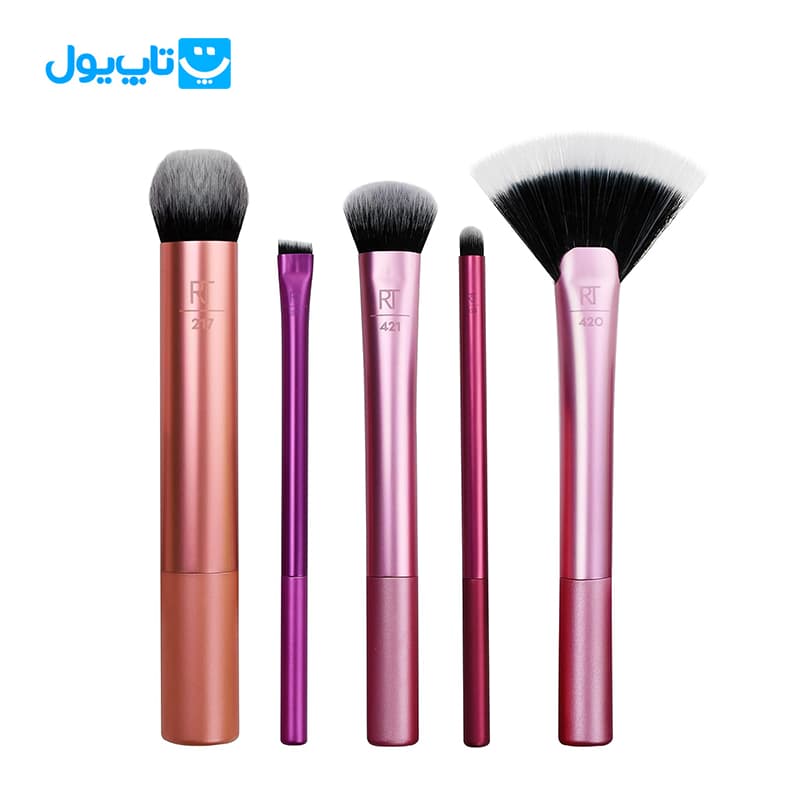 ست براش ریل تکنیک Real techniques مدل artist essentials بسته 5 عددی — تصویر ۷