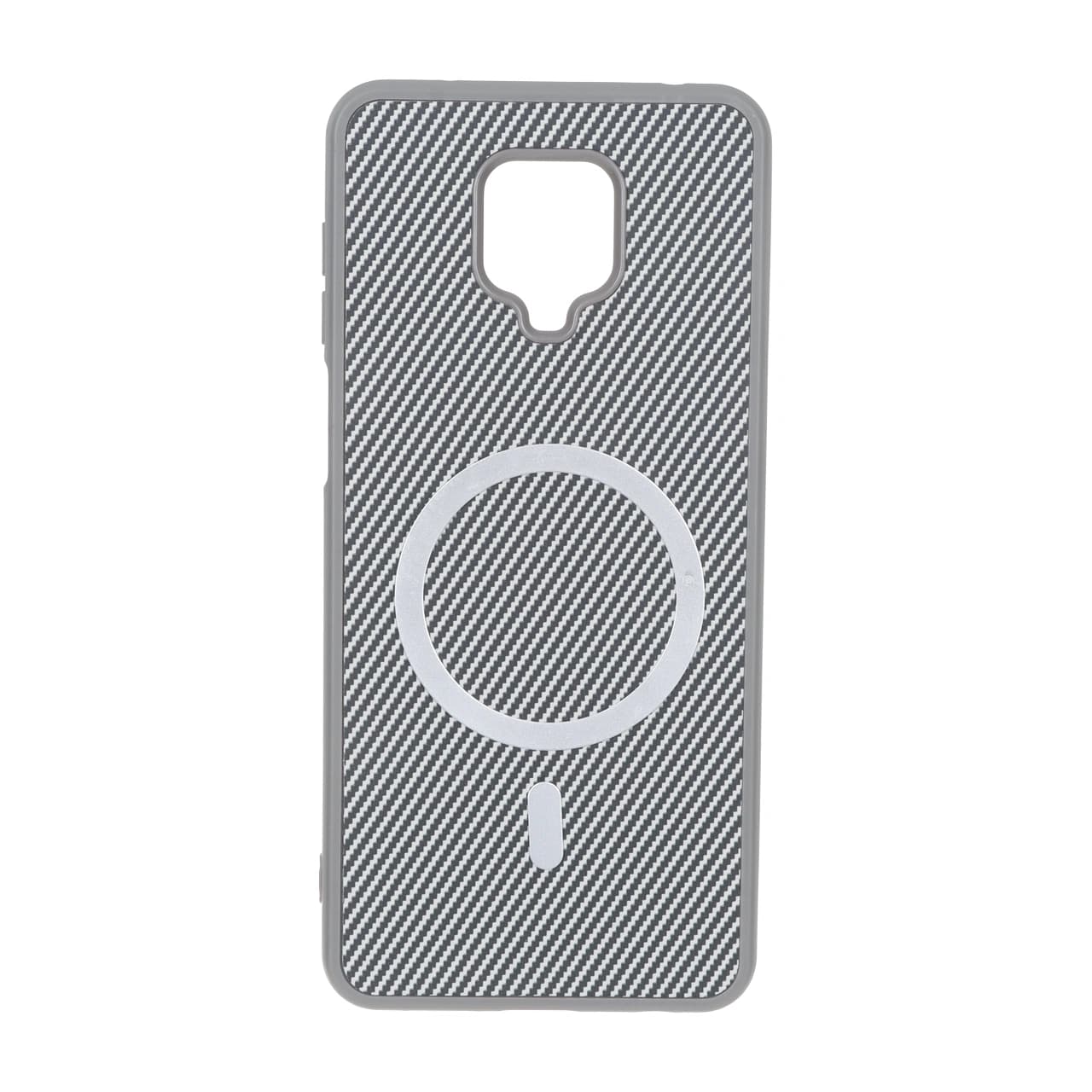 قاب هاشور MagSafe فلزی Xiaomi Redmi Note 9S / Redmi Note 9 Pro / Redmi Note 9 Pro Max – بنفش — تصویر ۳
