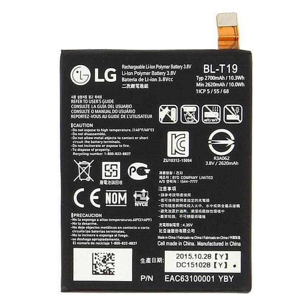 باتری ال جی LG Nexus 5X | T19 | 2700mAh