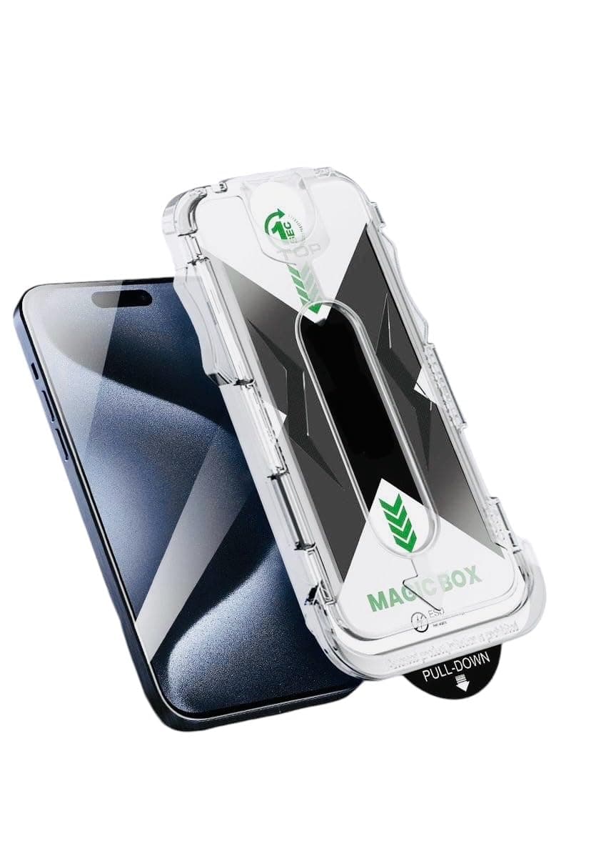گلس آسان نصب Xmart Magic Box مناسب iPhone 14 Pro Max | محافظ صفحه — تصویر ۳