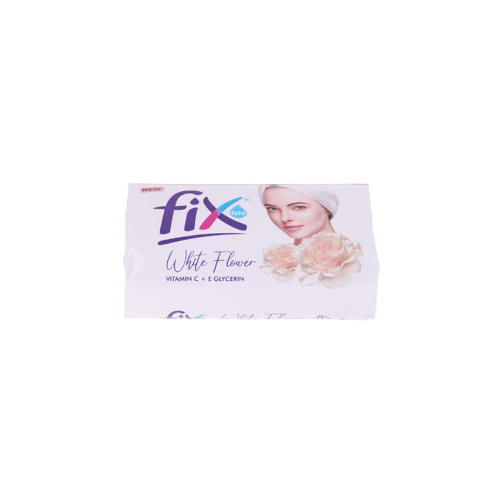 صابون شستشو فیکس مدل White Flower وزن 90 گرم