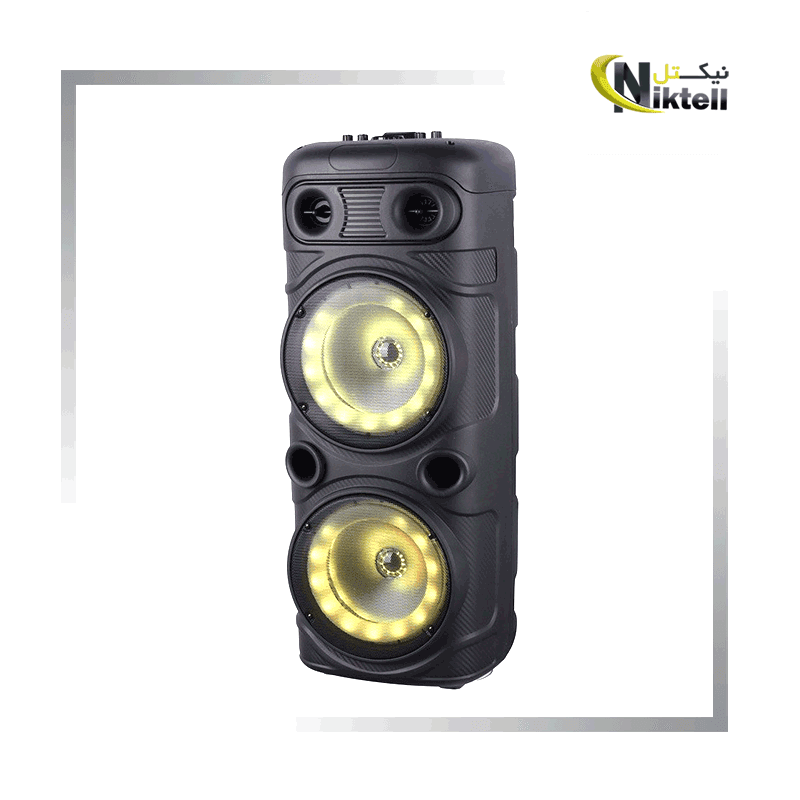 اسپیکر قابل حمل و بلوتوثی (همراه با میکروفون) مدل ZQS-8210s — تصویر ۸