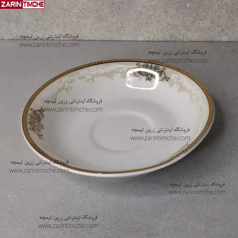 نعلبکی زیر استکانی چینی تقدیس کد 658
