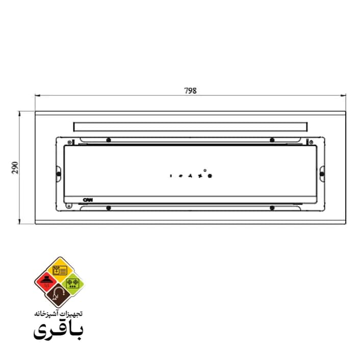 هود مخفی کن مدل آرتیما ۱۱ — تصویر ۱۰