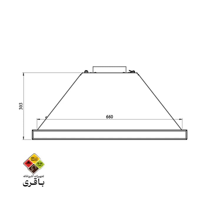 هود مخفی کن مدل آرتیما +۲ مشکی — تصویر ۶