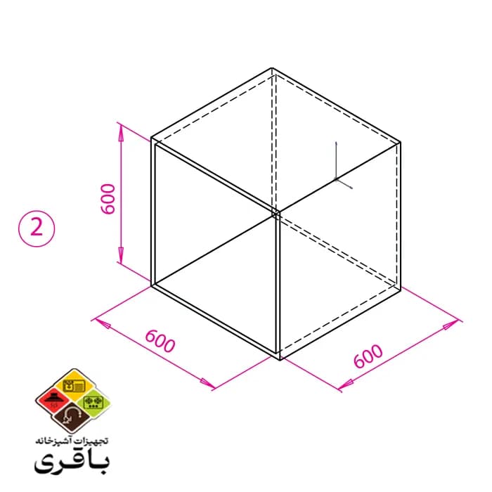 فر توکار کن مدل استون STONE_M — تصویر ۴