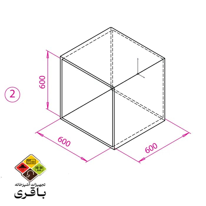 فر توکار کن مدل استون STONE — تصویر ۴