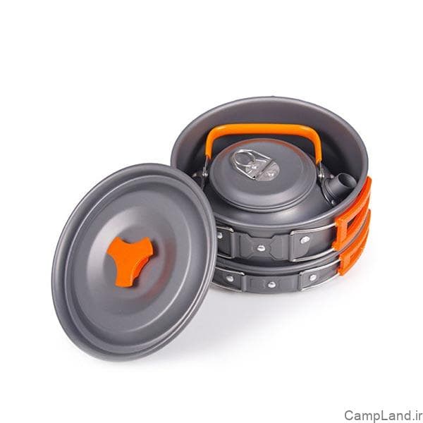 مجموعه ظروف سفری Cooking Set مدل DS 308 — تصویر ۴