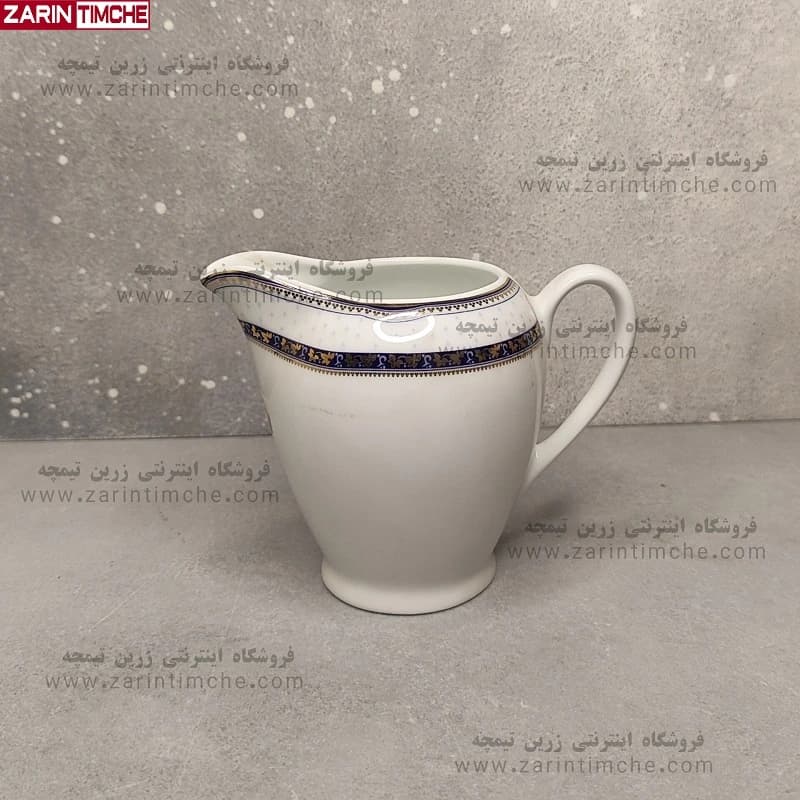 شکرپاش چینی زرین مدل پرشیا سرمه ای