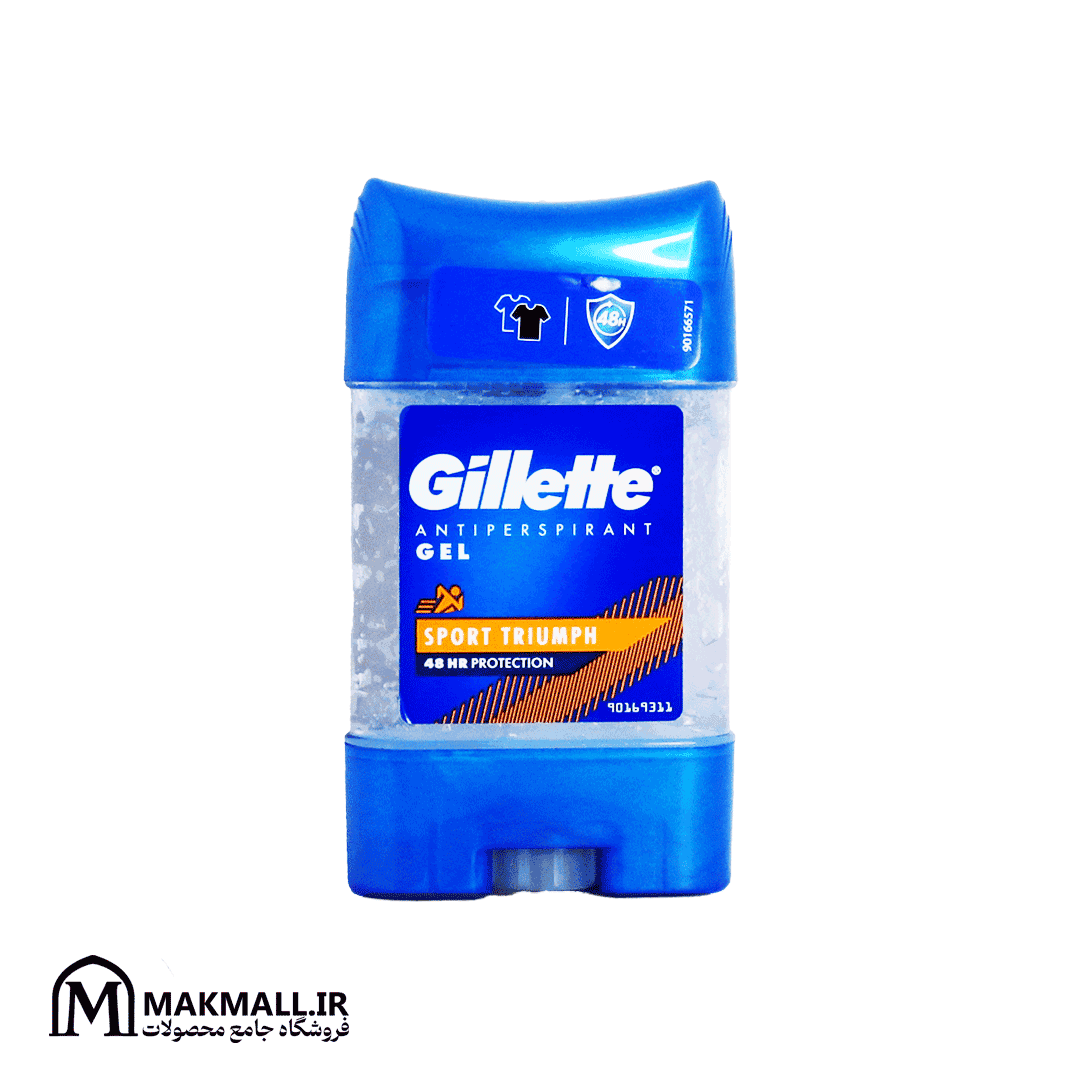 مام ژل ضدتعریق ژیلت مدل اسپرت تریومف | Gillette Sport Triumph Antiperspirant Gel 70ml — تصویر ۳