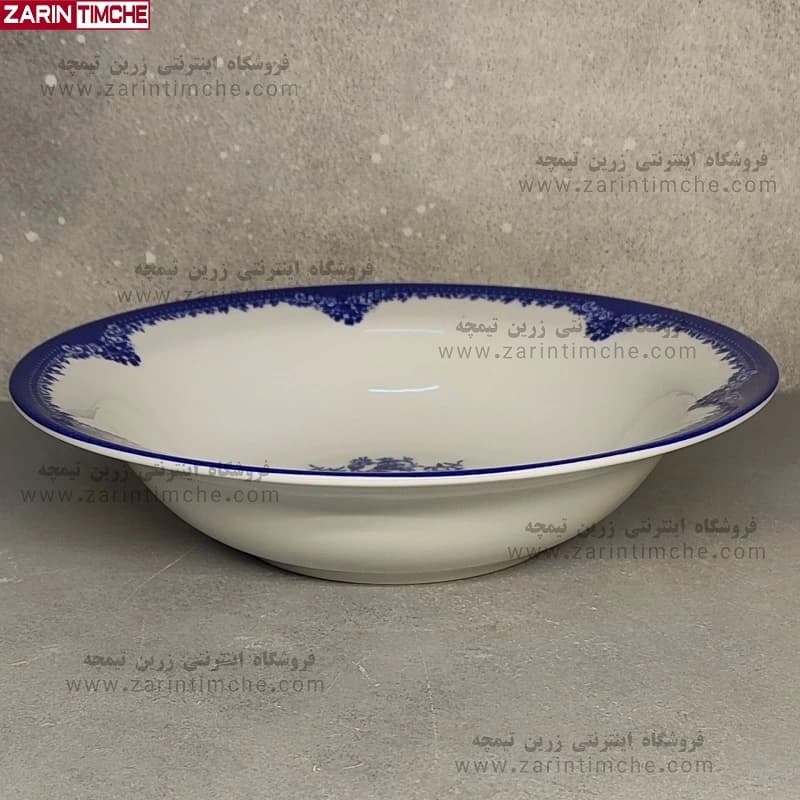 کاسه سالاد چینی زرین مدل فلورانس