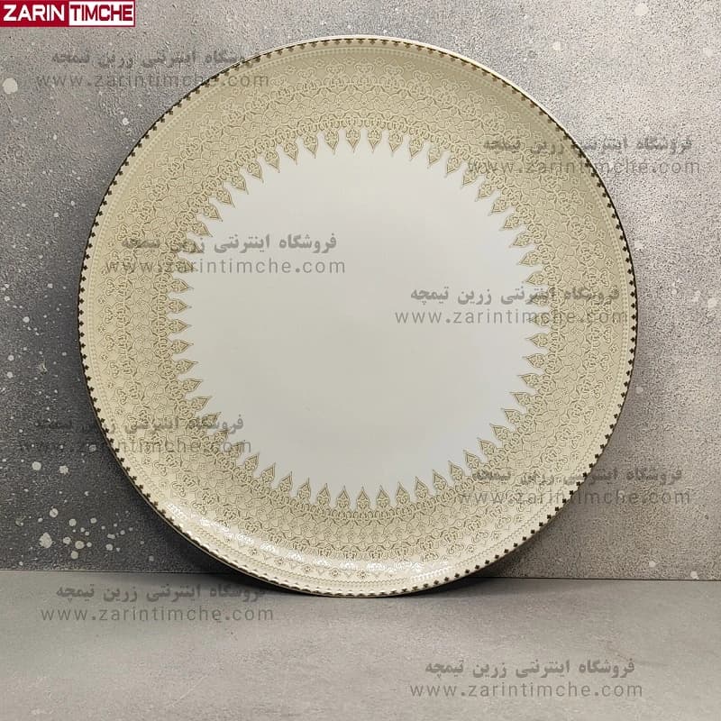 بشقاب غذاخوری چینی لورین مدل برمودا — تصویر ۲