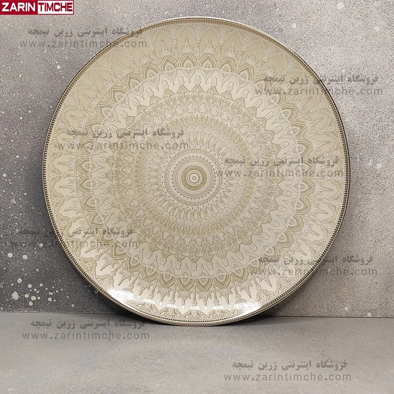 بشقاب غذاخوری چینی لورین مدل کارن — تصویر ۲