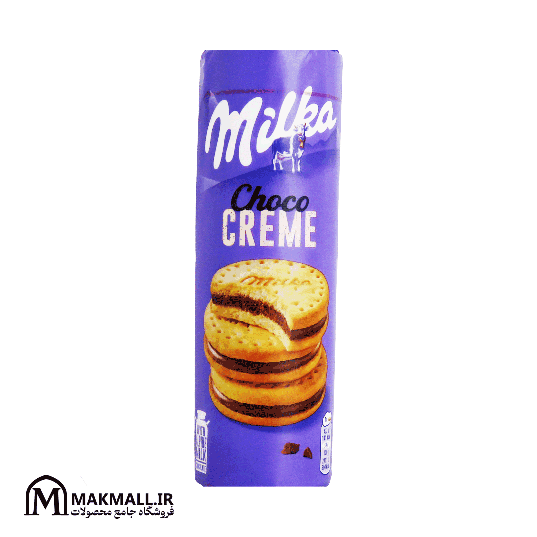 بیسکوییت میلکا چوکو کریم ۲۶۰ گرم | Milka Choco Creme Alpine Milk — تصویر ۲