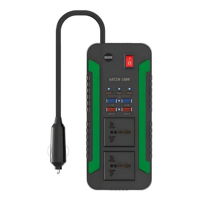مبدل برق اینورتر گرین لاین مدل Spark 300 Power Inverter — تصویر ۲