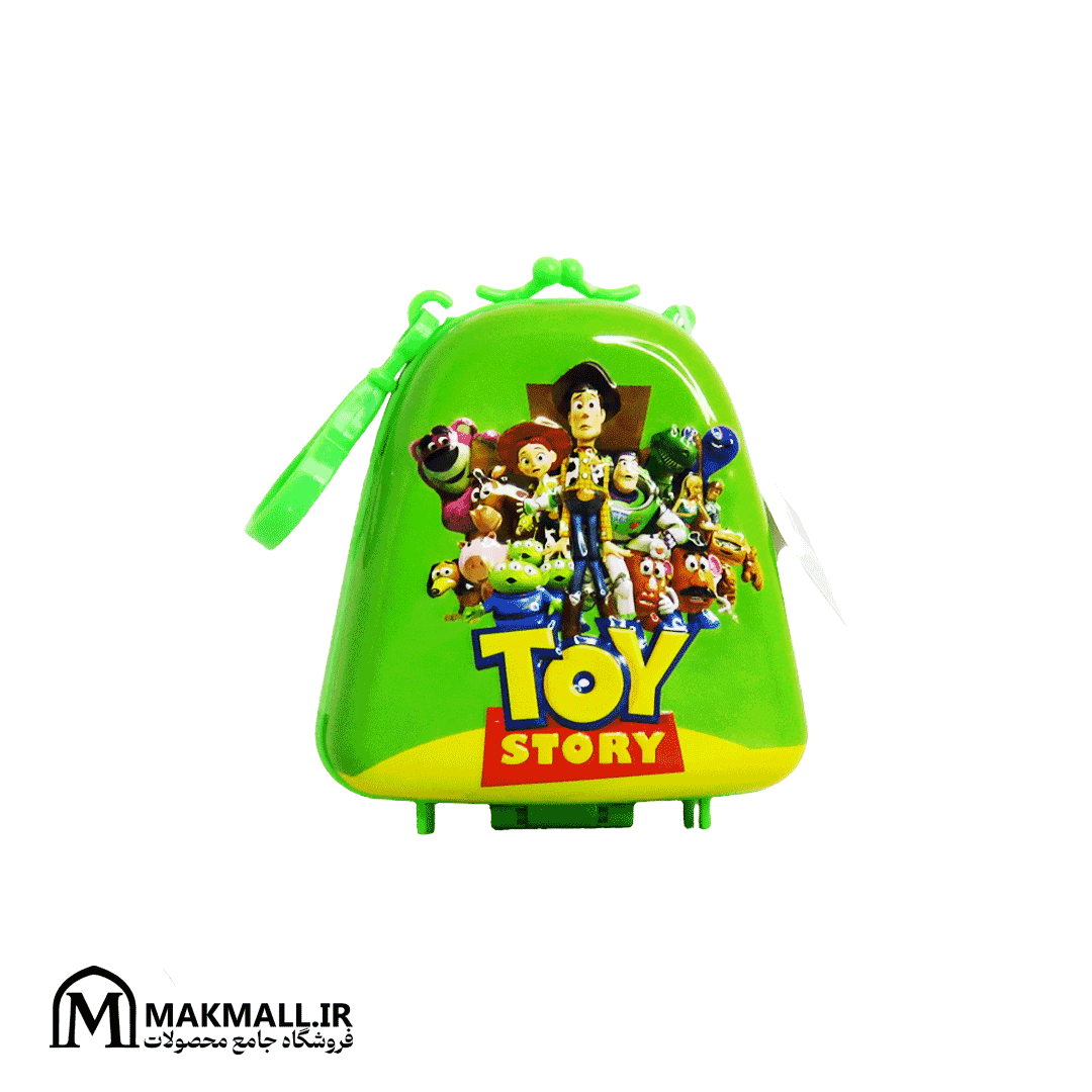 آدامس قوطی فلزی داستان اسباب‌بازی کیف‌دار | Toy Story Handbag Metal Gum Case — تصویر ۲