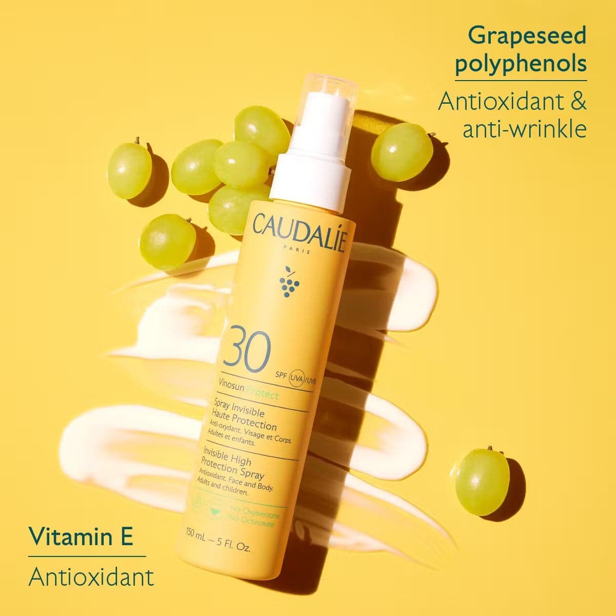 اسپری ضد آفتاب نامرئی کدلی مدل Vinosun با SPF30 حجم 150 میل — تصویر ۳