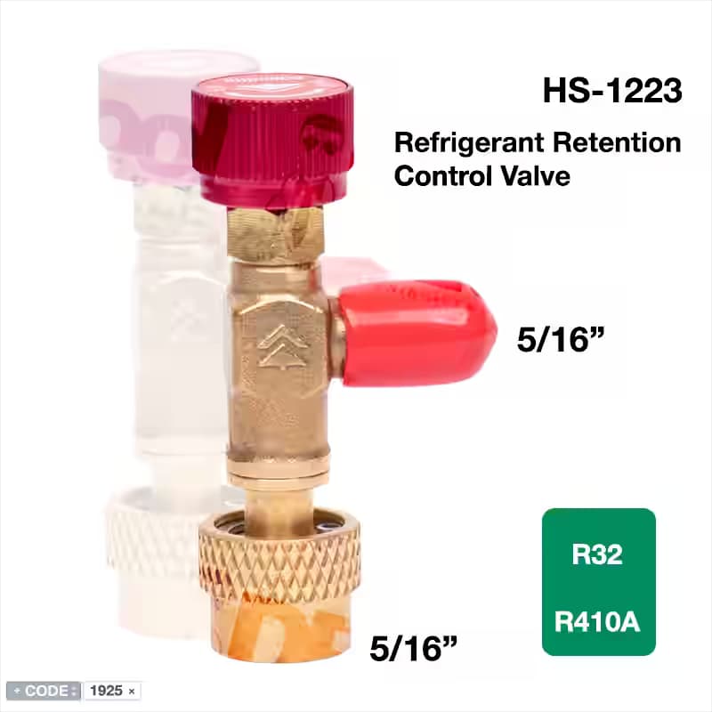 شیر اکسپوز هانگسن مدل HS-1223(5/16به5/16) R32 R410A