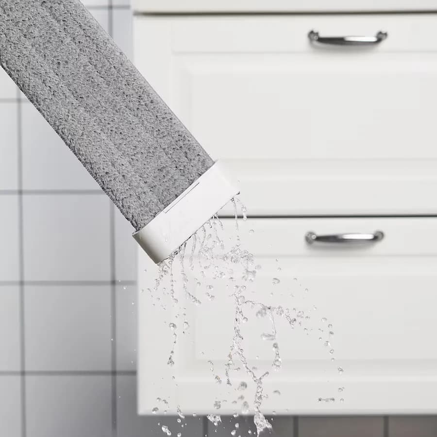 تی زمین‌شوی ایکیا PEPPRIG خاکستری،12×37 سانتی‌متر — تصویر ۷