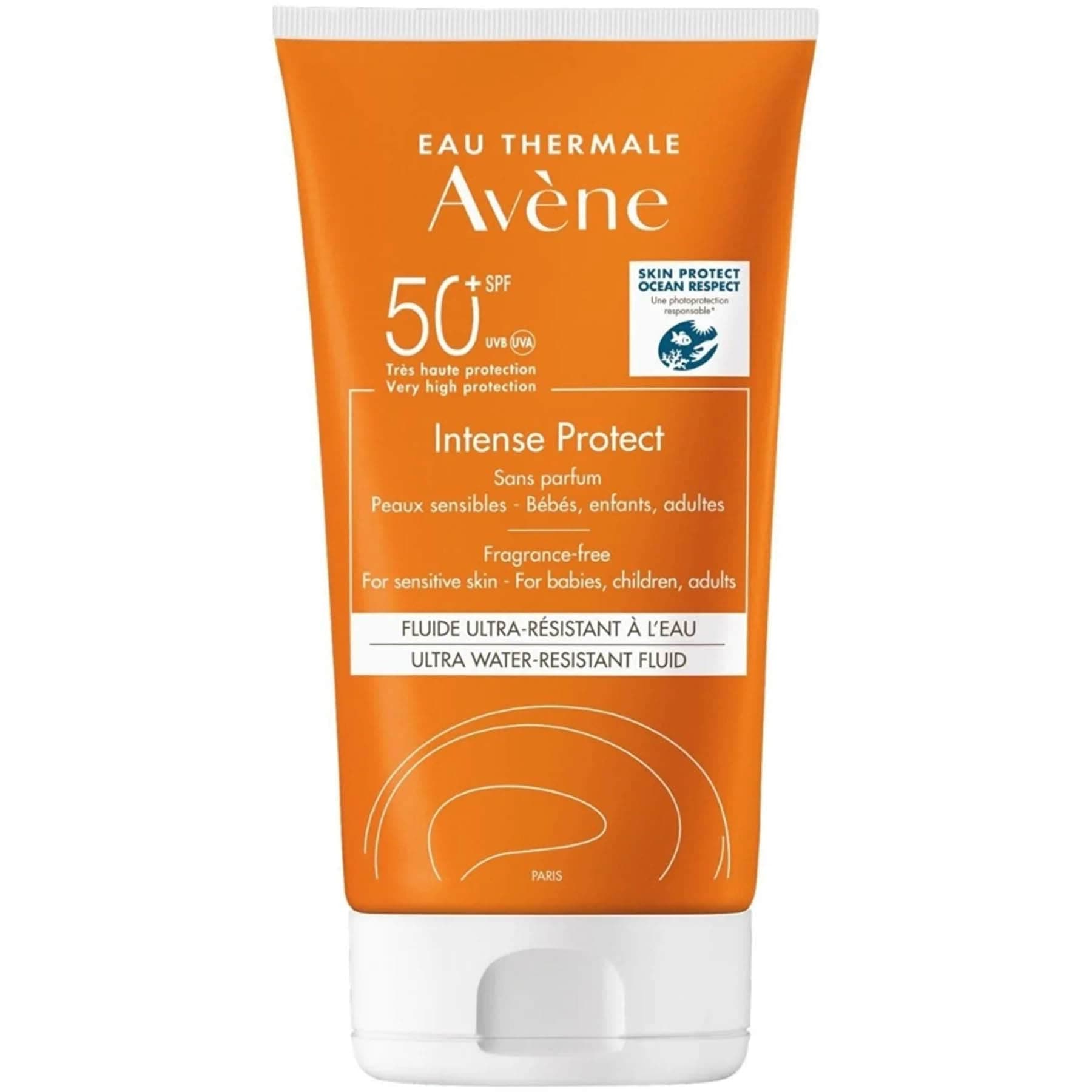 فلوئید ضد آفتاب قوی اون مدل Intense Protect مناسب پوست حساس حجم 150 میل