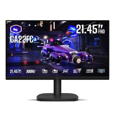 مانیتور گیمینگ کولر مستر 22 اینچ مدل GA22FC