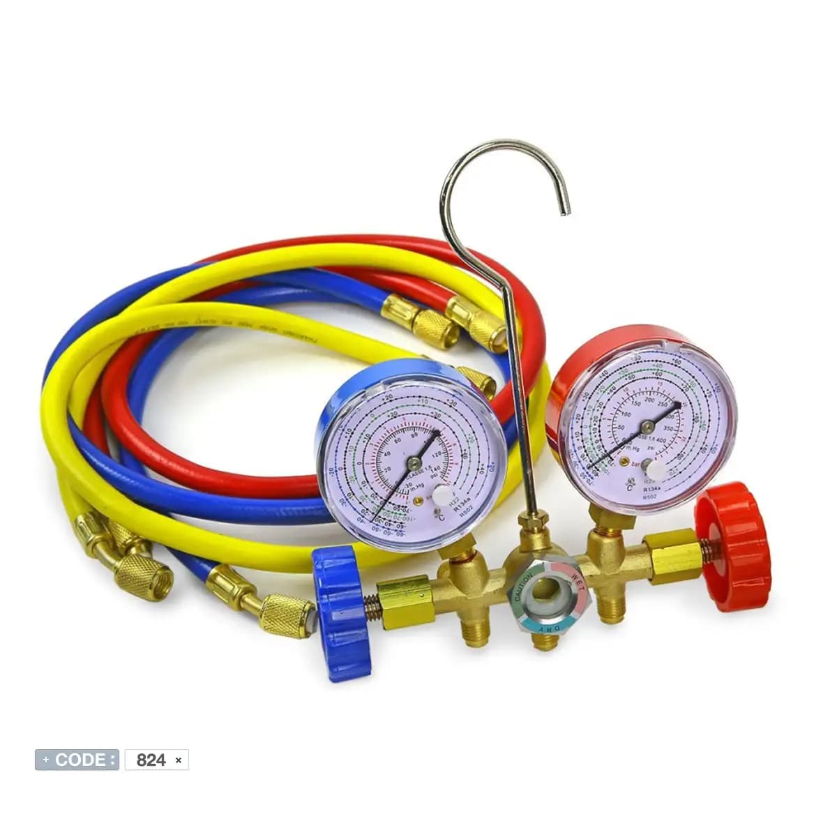 گیج دوقلو منیفولد کریستال مدل CT-536G