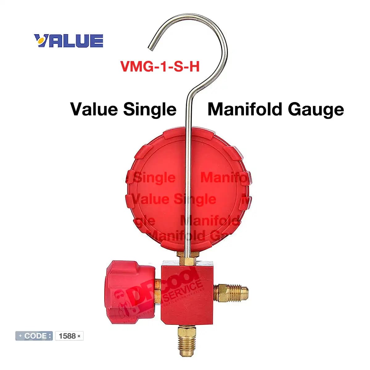 گیج تکی والو فشار بالا مدل VMG-1-S-H — تصویر ۸