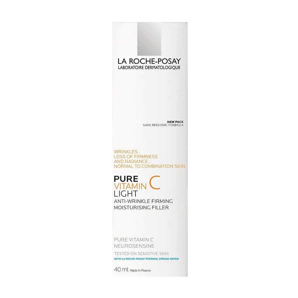 فیلر ضدچروک و مرطوب کننده لاروش پوزای مدل PURE VITAMIN C Legere مناسب پوست نرمال و مختلط حجم 40 میل — تصویر ۵