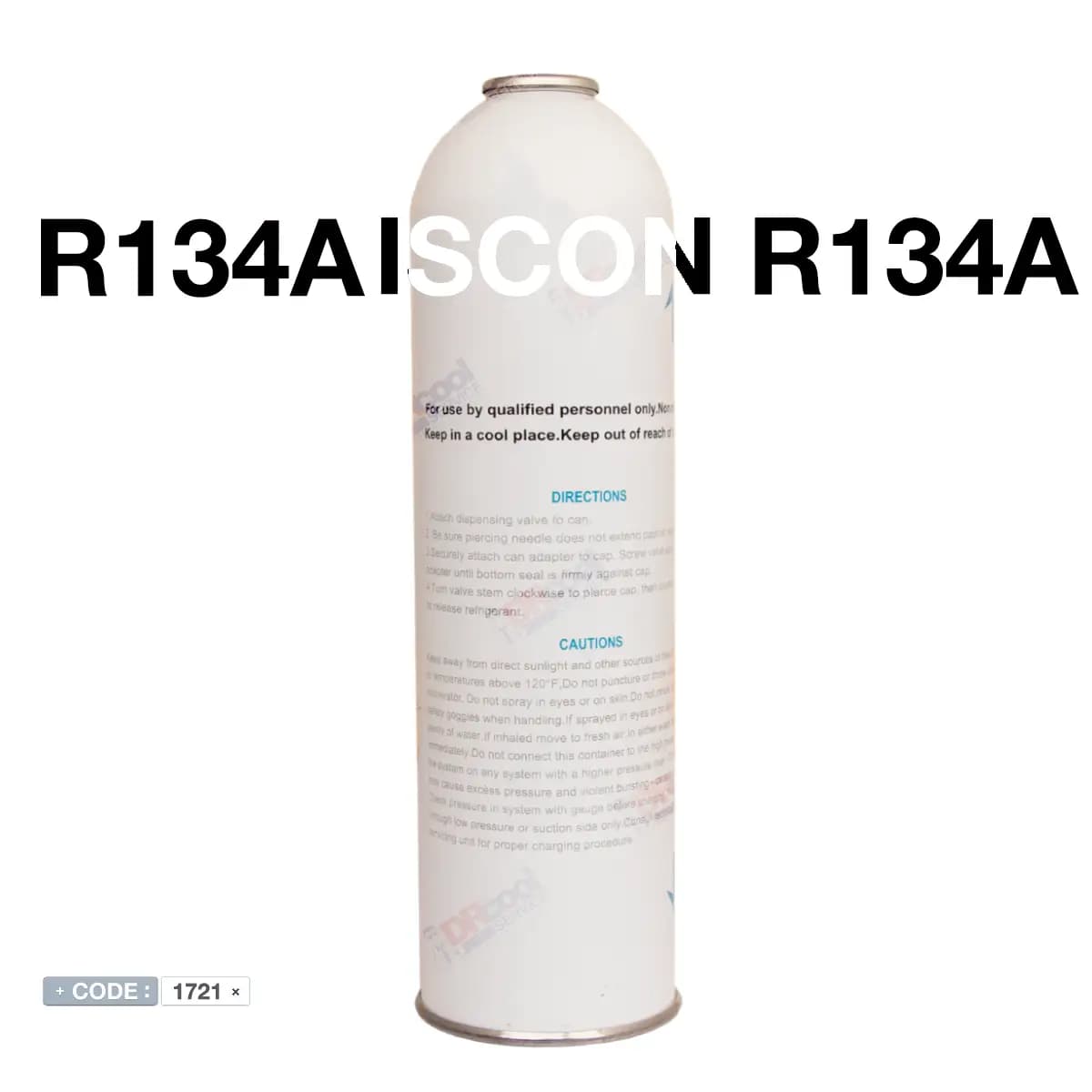 کپسول 900 گرمی گاز مبرد R134A ایسکون ISCON — تصویر ۴
