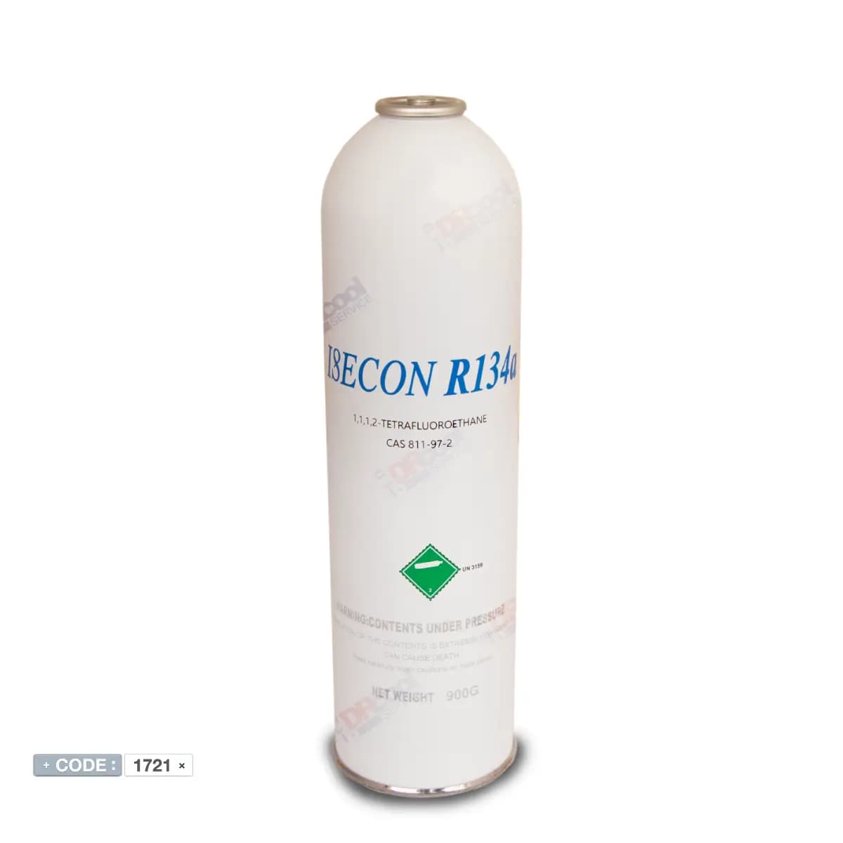 کپسول 900 گرمی گاز مبرد R134A ایسکون ISCON — تصویر ۳