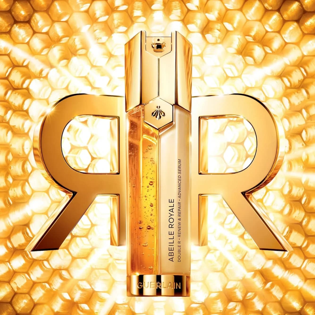 دابل سرم احیا و لیفتینگ پوست گرلن مدل Abeille Royale حجم 30 میل — تصویر ۳