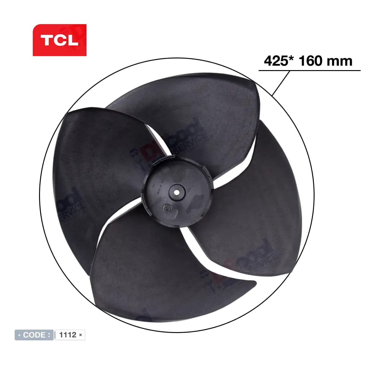 پروانه فن کولر 19 هزار TCL تی سی ال