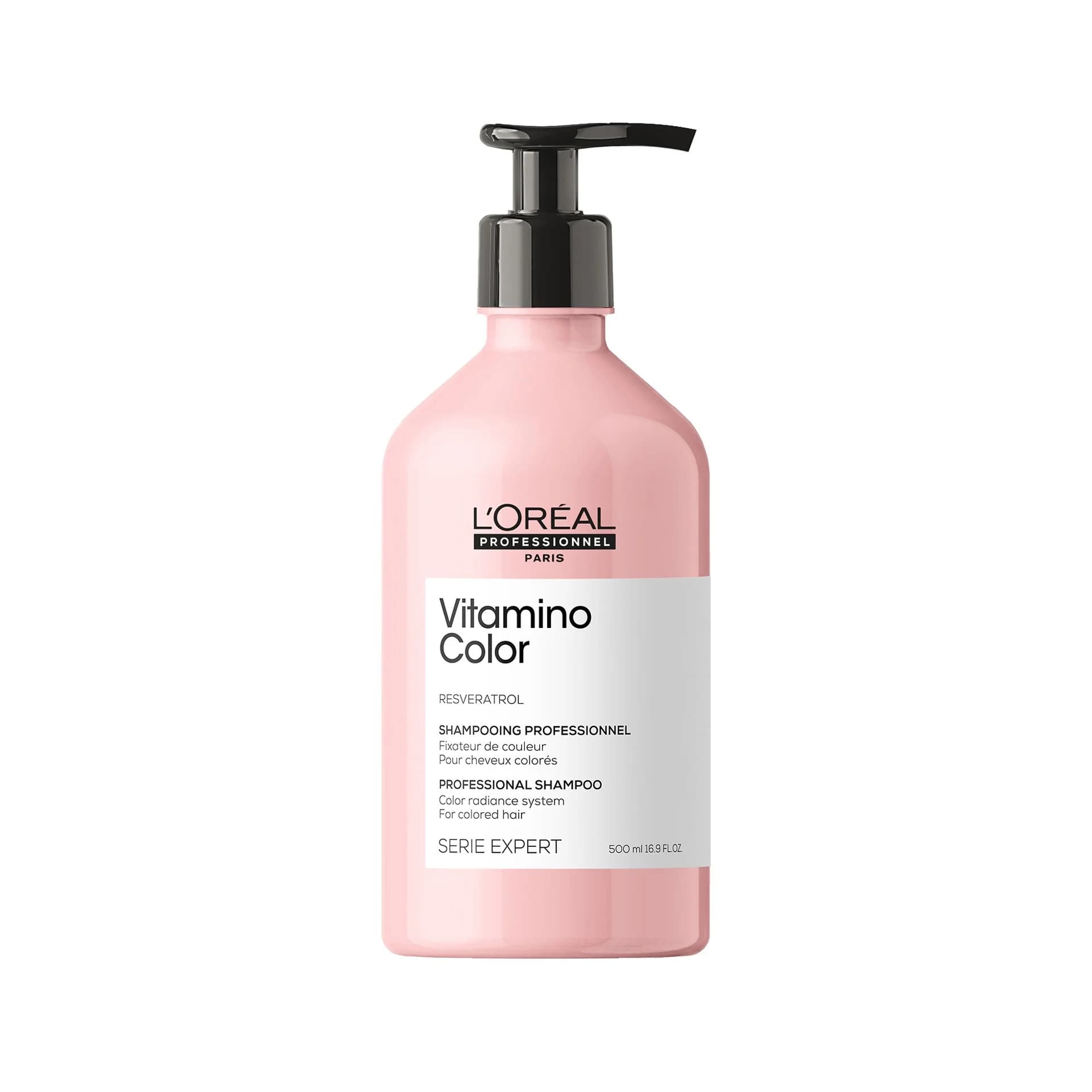 شامپو موهای رنگ شده لورآل پروفشنال سری Expert مدل Vitamino Color حجم 500 میل
