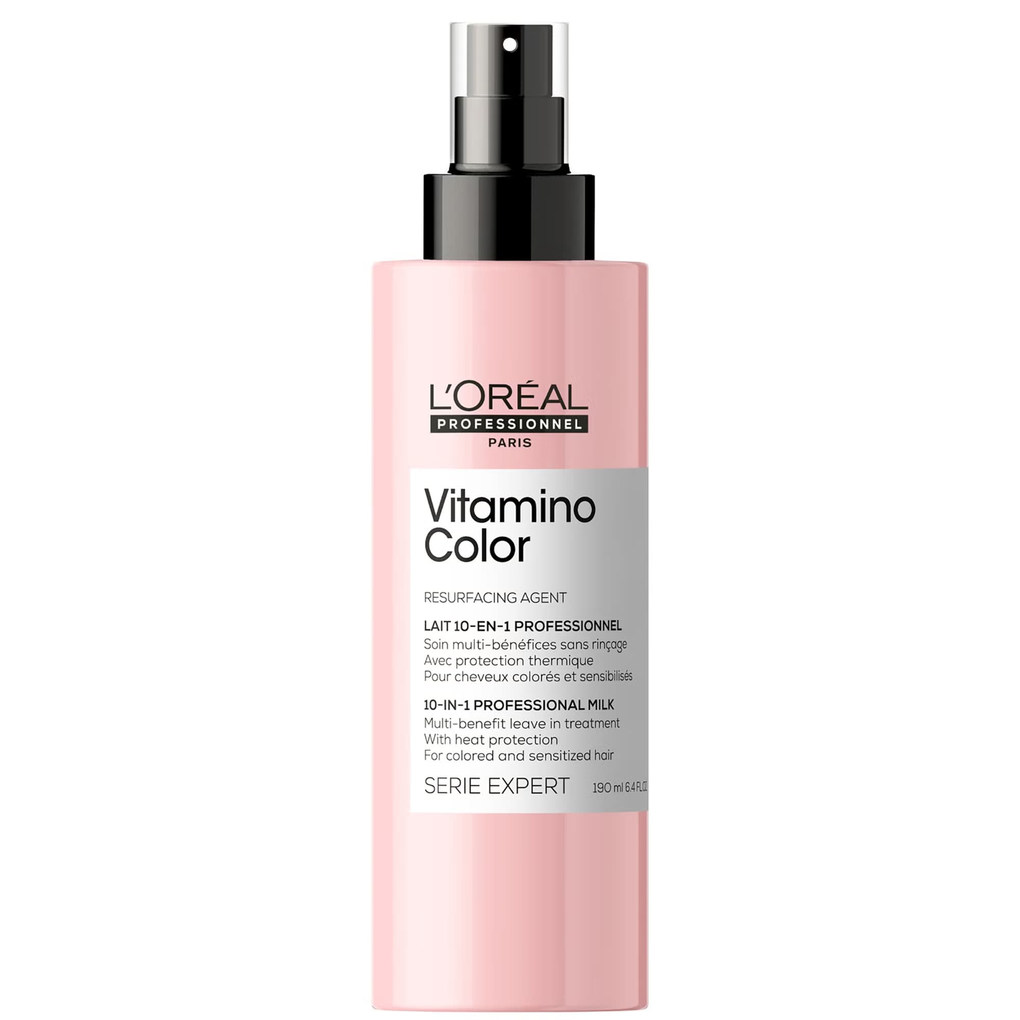 اسپری 10 کاره موهای رنگ شده لورآل پروفشنال سری Expert مدل Vitamino Color حجم 190 میل