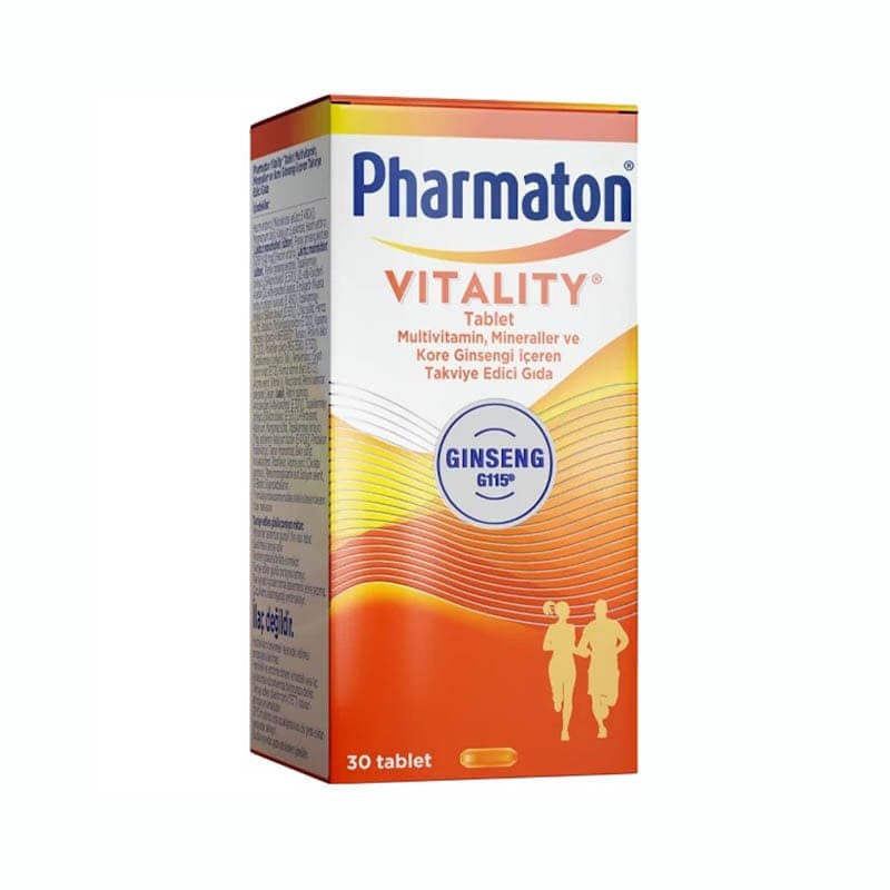 مکمل مولتی ویتامین مینرال فارماتون مدل Vitality Ginseng قوطی 30 عددی