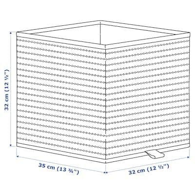 باکس نظم دهنده ایکیا GNABBAS سایز 32x35x32 سانتی‌متر — تصویر ۱۲